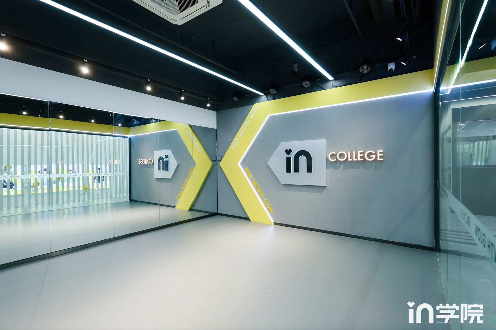 in学院教室实拍